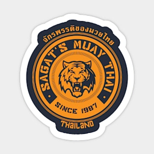 Sagat's Muay Thai Sticker